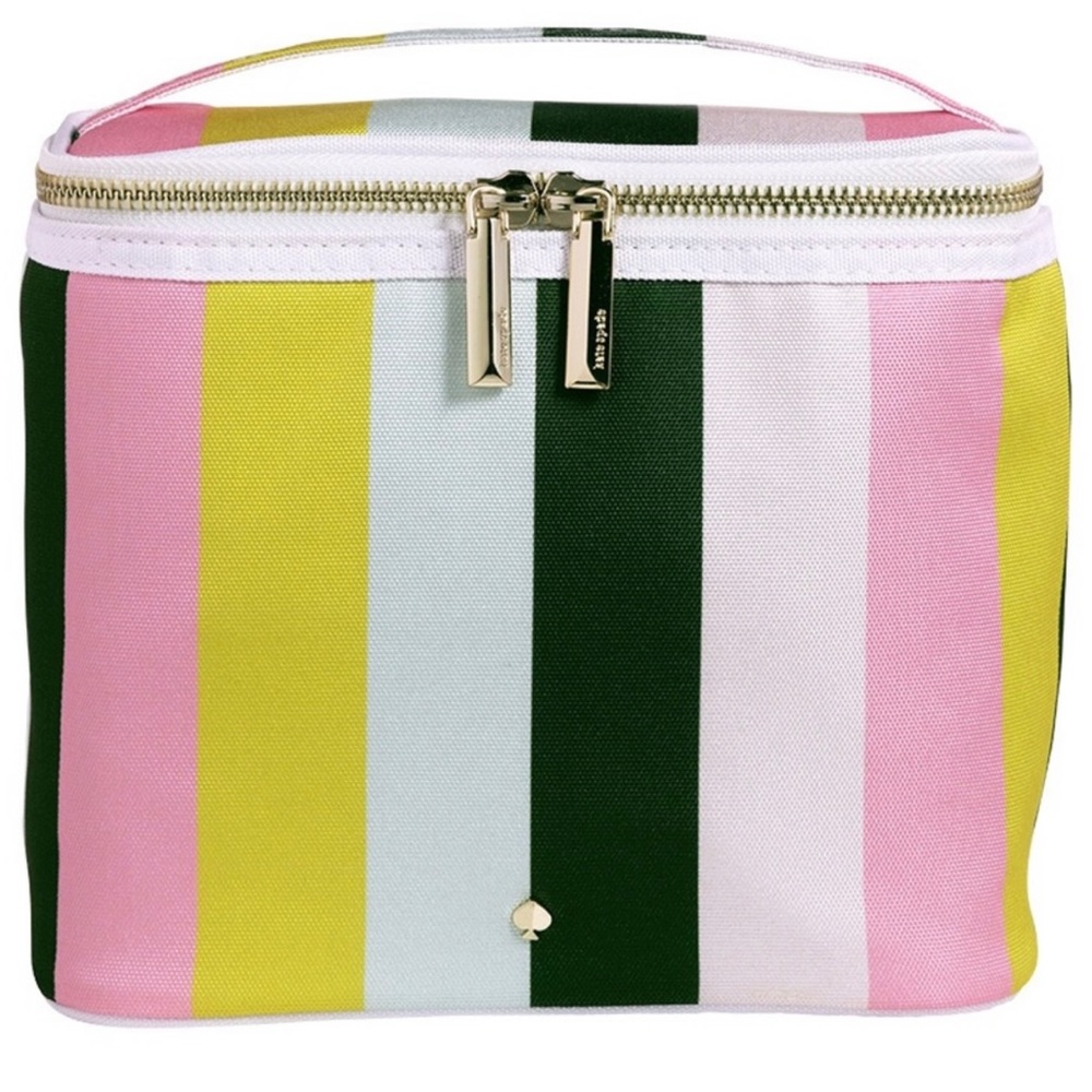 Kate Spade Multicoloured Striped Lunch Bag
